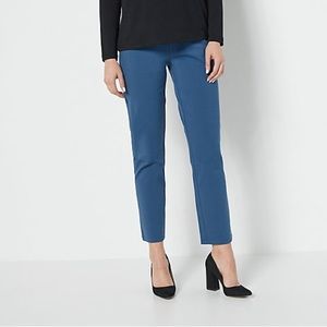 Deep Lake Susan Graver Weekend Regular Premium Stretch Slim Leg Pant NWOT